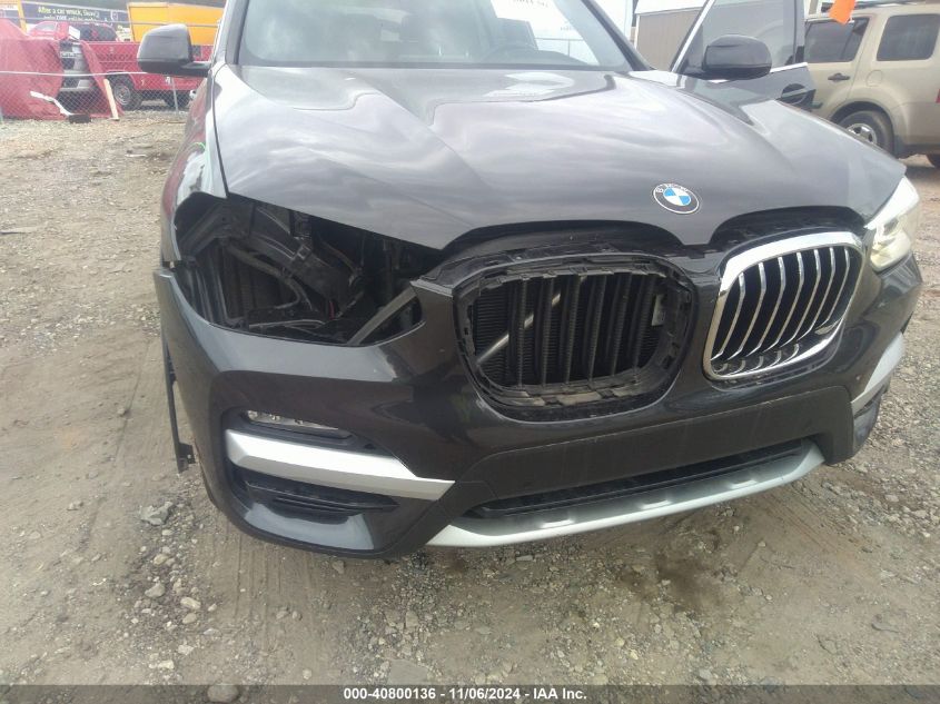 2020 BMW X3 Sdrive30I VIN: 5UXTY3C03L9B17706 Lot: 40800136