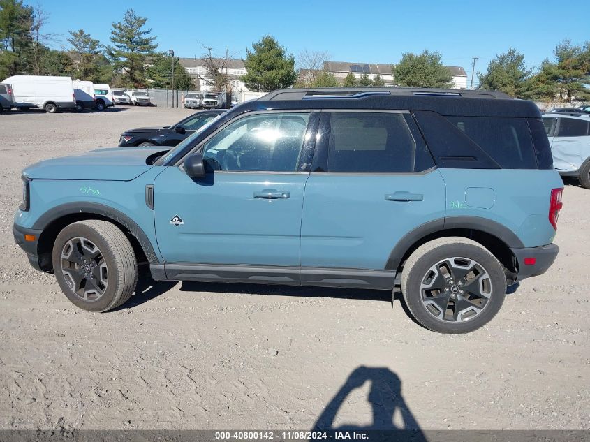 2021 Ford Bronco Sport Outer Banks VIN: 3FMCR9C63MRA31185 Lot: 40800142