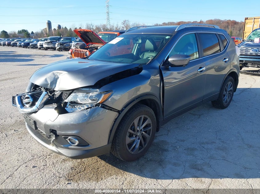 2016 NISSAN ROGUE SL - 5N1AT2MV7GC827009