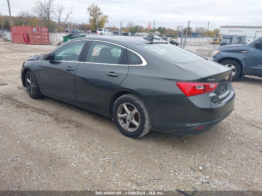 2017 Chevrolet Malibu Ls VIN: 1G1ZB5STXHF199078 Lot: 40800160