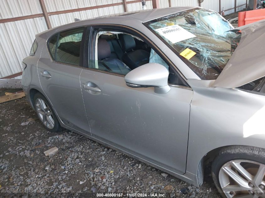 2014 Lexus Ct 200H VIN: JTHKD5BH7E2195196 Lot: 40800167