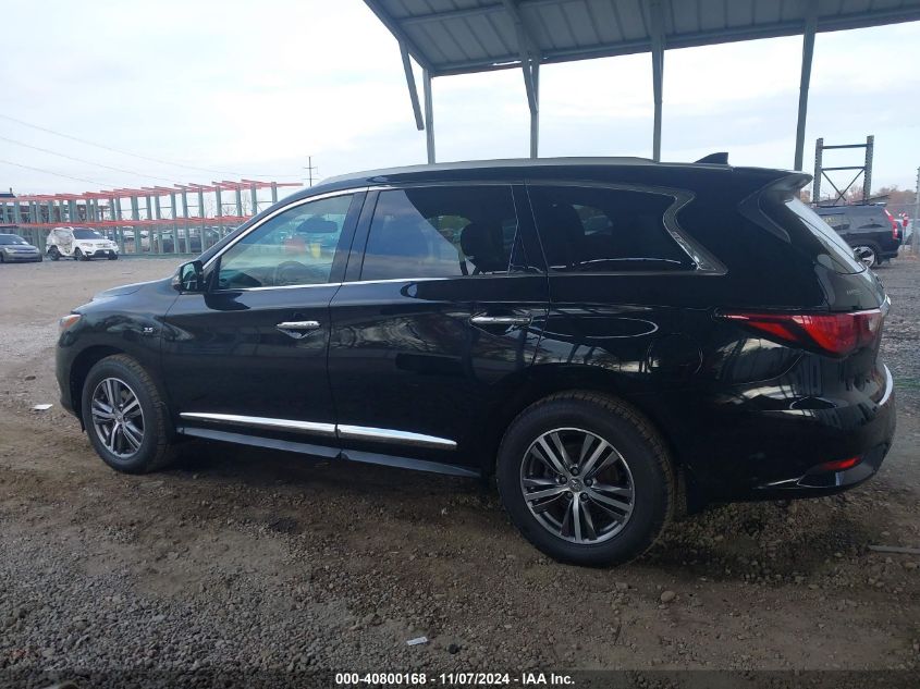 2020 Infiniti Qx60 Luxe Awd VIN: 5N1DL0MM4LC517144 Lot: 40800168