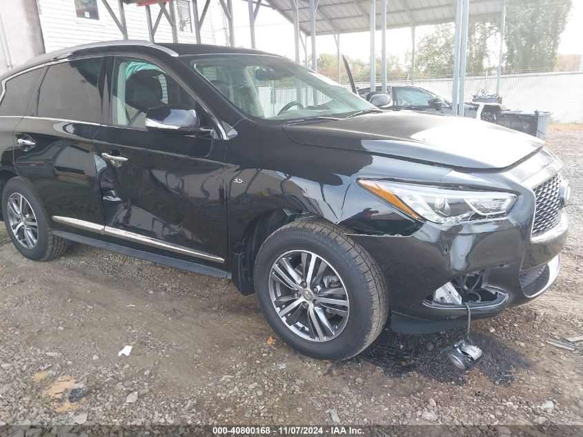 2020 Infiniti Qx60 Luxe Awd VIN: 5N1DL0MM4LC517144 Lot: 40800168