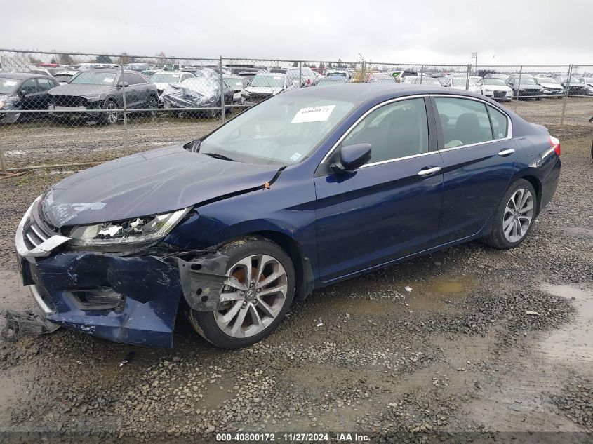 VIN 1HGCR2F57DA007210 2013 Honda Accord, Sport no.2