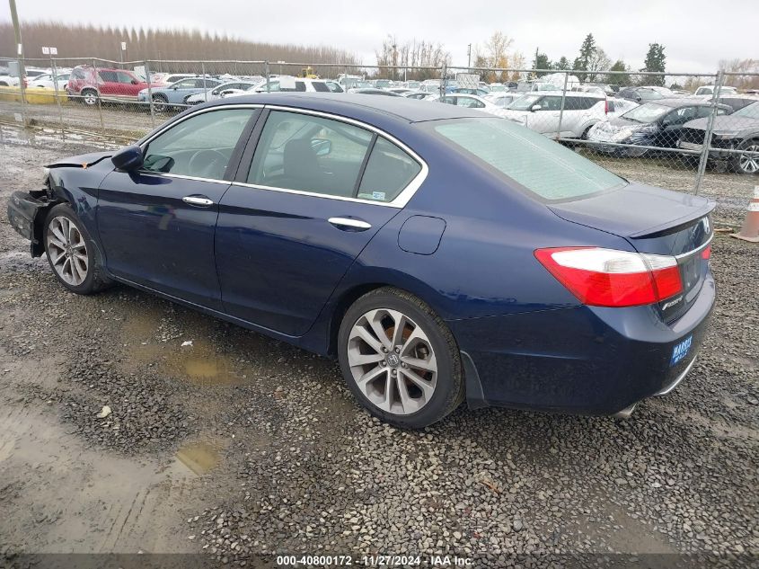 VIN 1HGCR2F57DA007210 2013 Honda Accord, Sport no.3