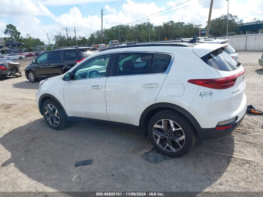 2020 Kia Sportage Ex VIN: KNDPNCAC4L7720889 Lot: 40800181