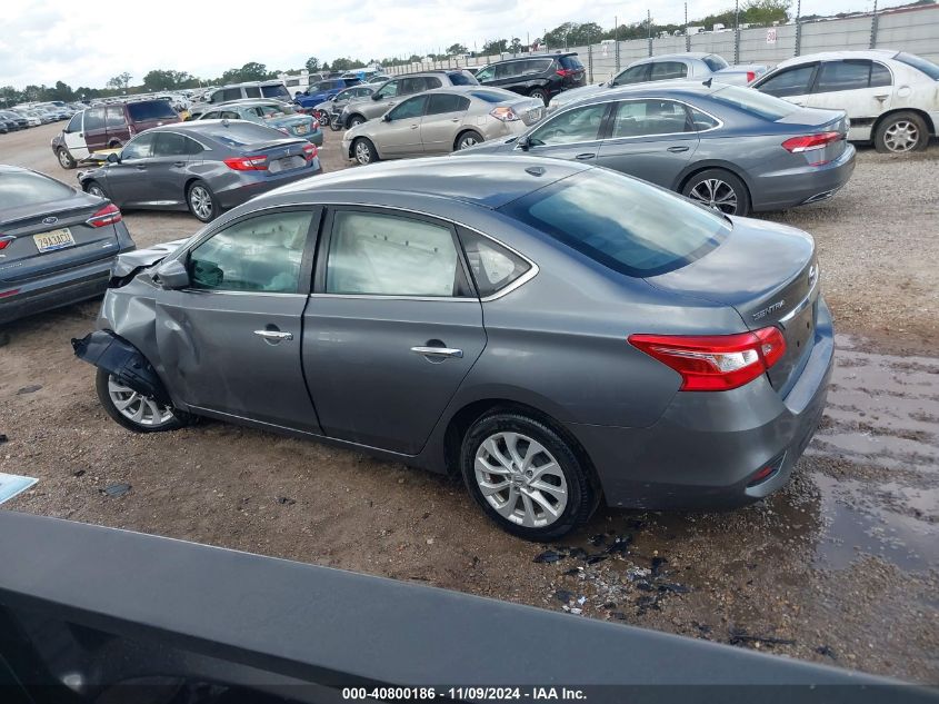 2018 Nissan Sentra Sv VIN: 3N1AB7AP2JL618088 Lot: 40800186