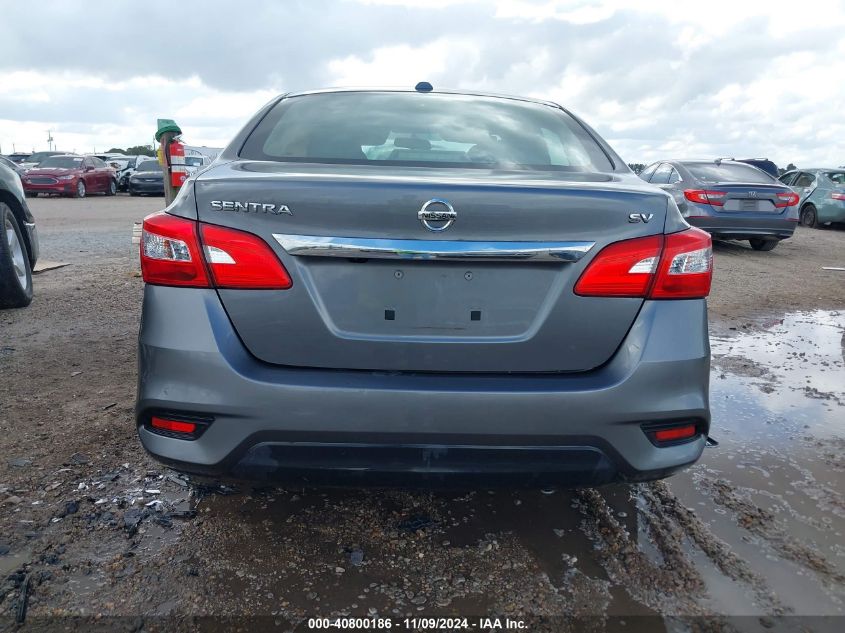 2018 Nissan Sentra Sv VIN: 3N1AB7AP2JL618088 Lot: 40800186