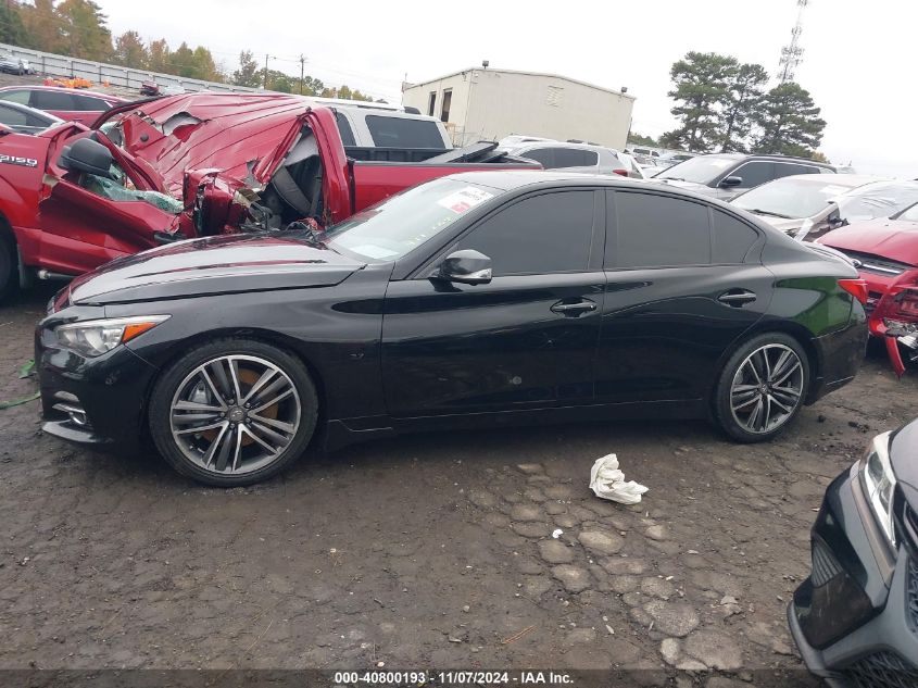 2015 Infiniti Q50 Sport VIN: JN1BV7AR1FM411864 Lot: 40800193