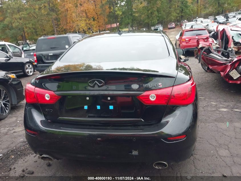 2015 Infiniti Q50 Sport VIN: JN1BV7AR1FM411864 Lot: 40800193