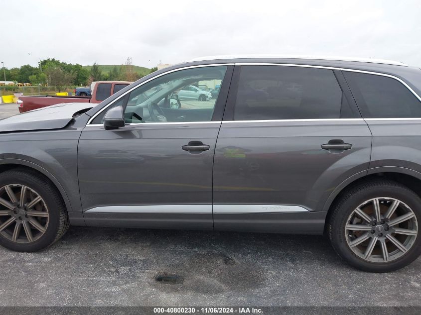 2019 Audi Q7 55 Premium/55 Se Premium VIN: WA1LAAF76KD011739 Lot: 40800230