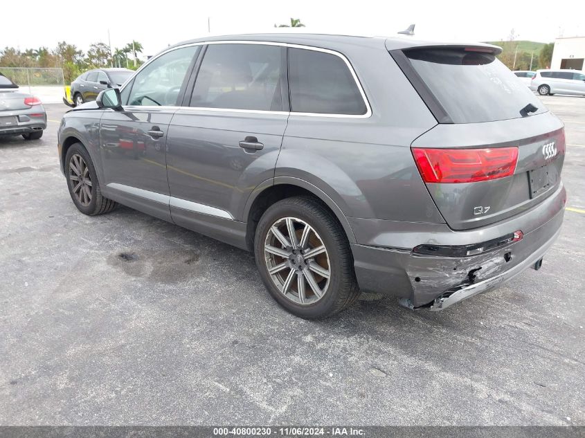 2019 Audi Q7 55 Premium/55 Se Premium VIN: WA1LAAF76KD011739 Lot: 40800230