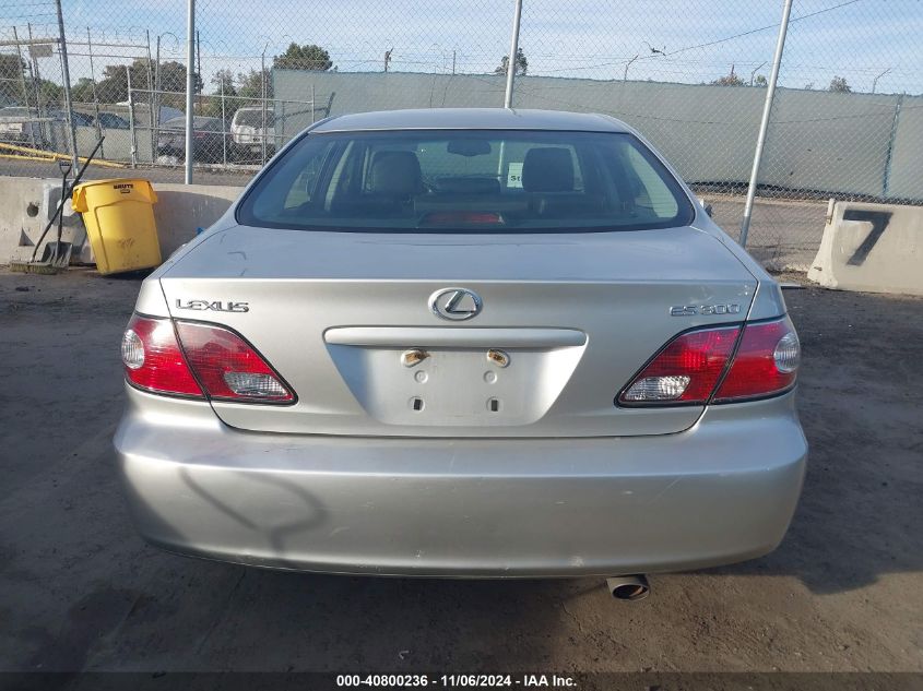 2002 Lexus Es 300 VIN: JTHBF30G325028644 Lot: 40800236