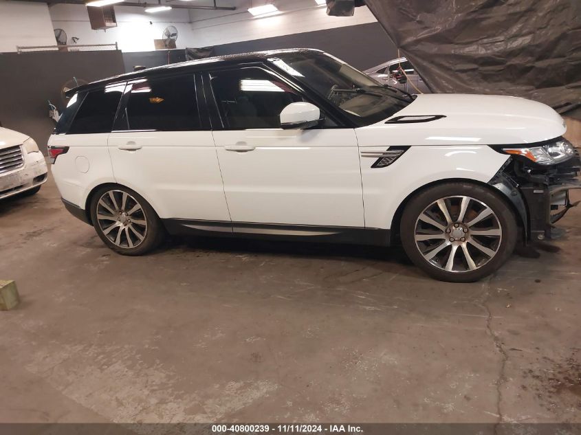 2017 Land Rover Range Rover Sport Hse VIN: SALWR2FK0HA673468 Lot: 40800239