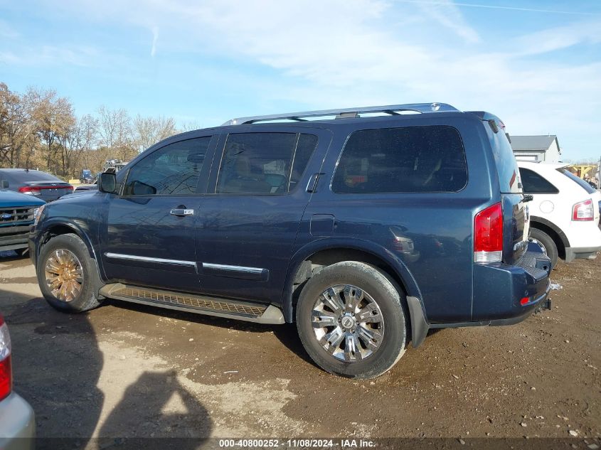 2015 Nissan Armada Platinum VIN: 5N1AA0NE4FN606219 Lot: 40800252