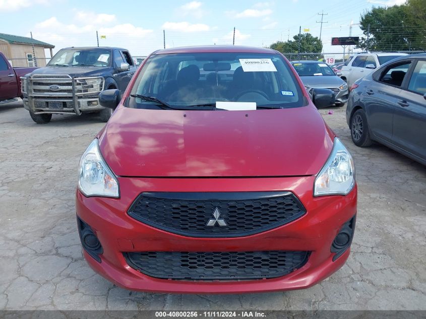 2020 Mitsubishi Mirage G4 Se/G4 Le VIN: ML32F4FJ0LHF11993 Lot: 40800256