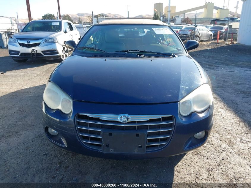 2006 Chrysler Sebring Touring VIN: 1C3EL55R06N131298 Lot: 40800260