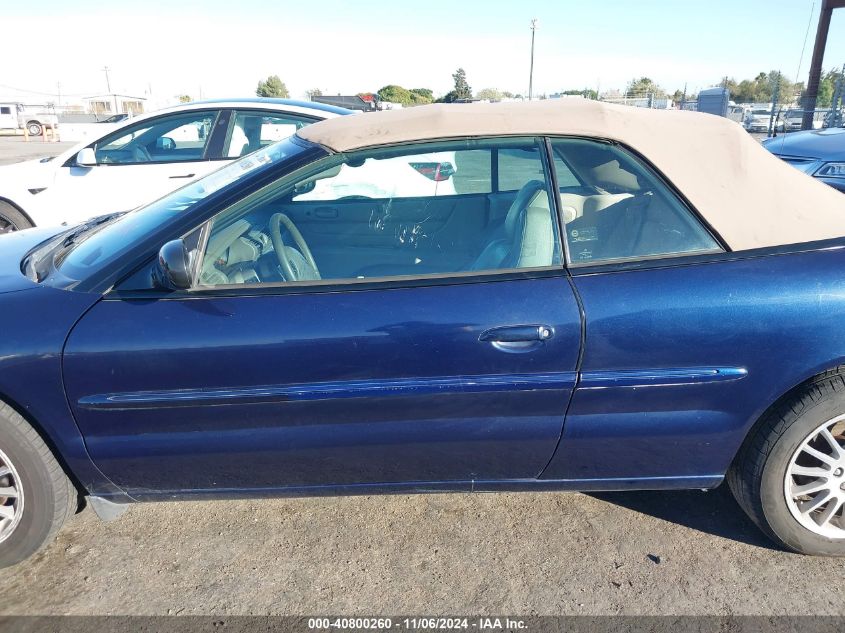 2006 Chrysler Sebring Touring VIN: 1C3EL55R06N131298 Lot: 40800260