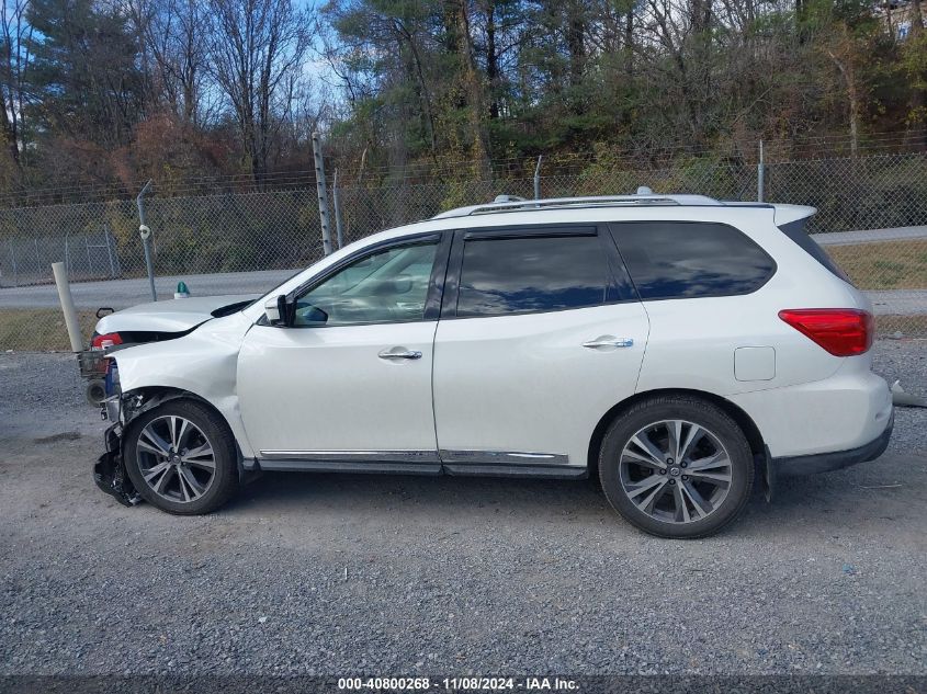 2017 Nissan Pathfinder Platinum VIN: 5N1DR2MM5HC643952 Lot: 40800268