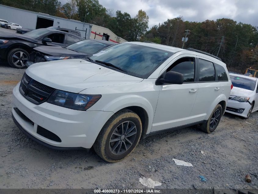 2017 Dodge Journey Se Awd VIN: 3C4PDDAG8HT596463 Lot: 40800273