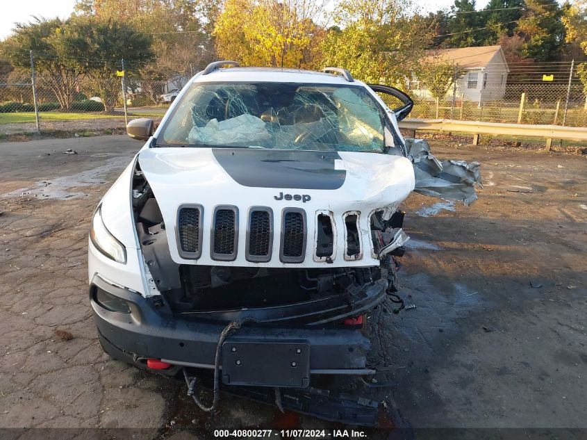 2016 Jeep Cherokee Trailhawk VIN: 1C4PJMBS6GW284453 Lot: 40800277