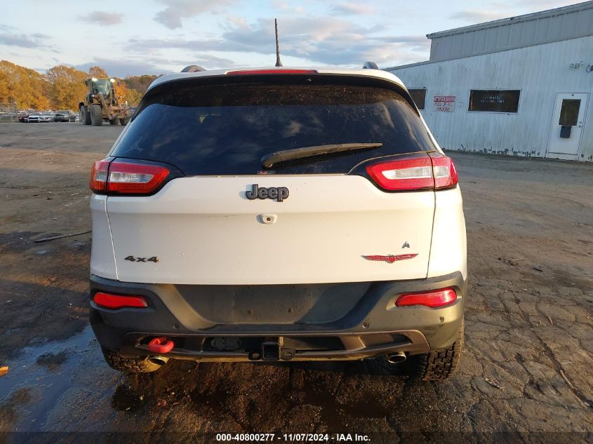 2016 Jeep Cherokee Trailhawk VIN: 1C4PJMBS6GW284453 Lot: 40800277