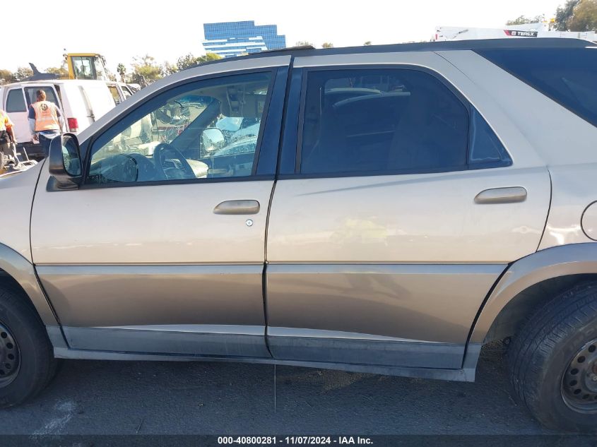 2004 Buick Rendezvous Cx VIN: 3G5DA03E04S506973 Lot: 40800281