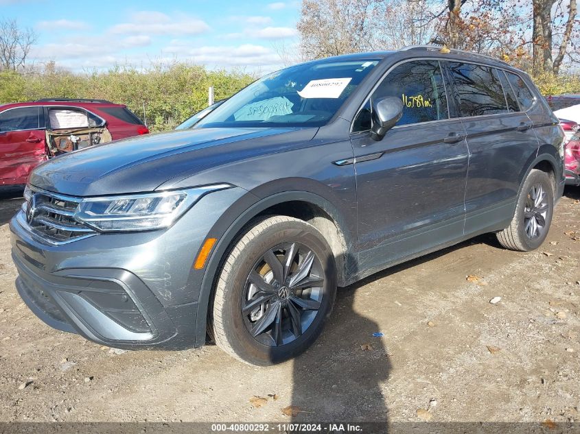 2022 Volkswagen Tiguan 2.0T Se VIN: 3VV3B7AX3NM088303 Lot: 40800292