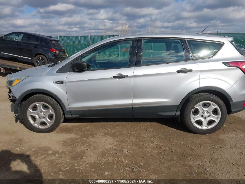 2017 Ford Escape S VIN: 1FMCU0F76HUB57201 Lot: 40800297