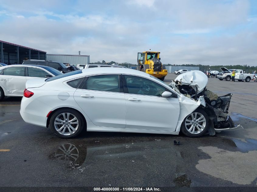 2016 Chrysler 200 Limited VIN: 1C3CCCAB5GN170281 Lot: 40800300