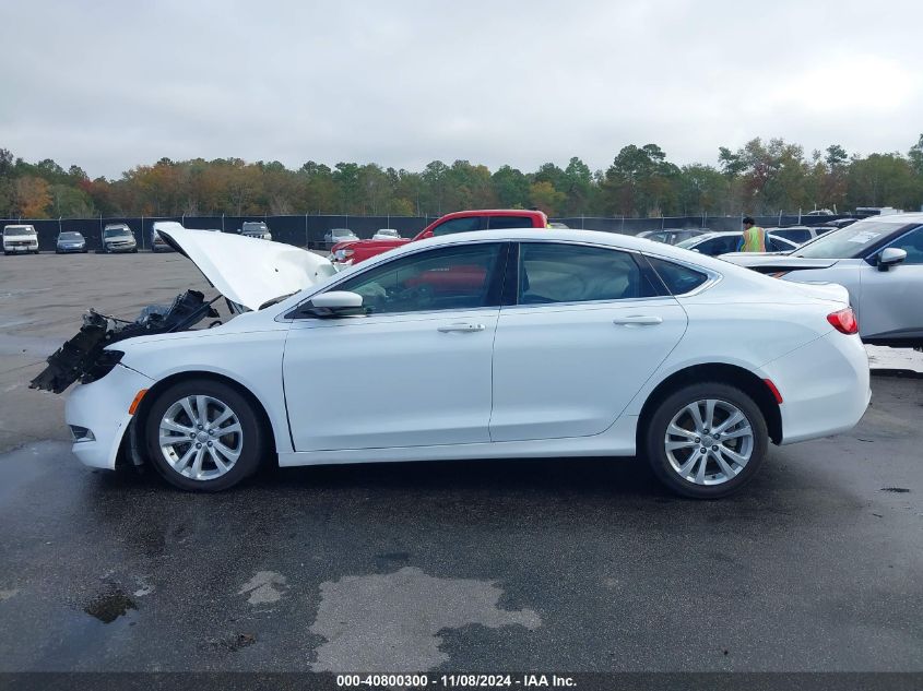 2016 Chrysler 200 Limited VIN: 1C3CCCAB5GN170281 Lot: 40800300