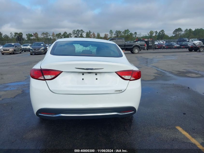 2016 Chrysler 200 Limited VIN: 1C3CCCAB5GN170281 Lot: 40800300