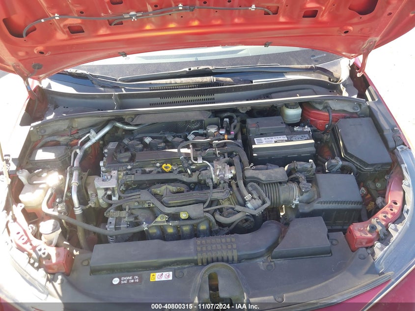 VIN JTND4MBE8M3108162 2021 TOYOTA COROLLA SE