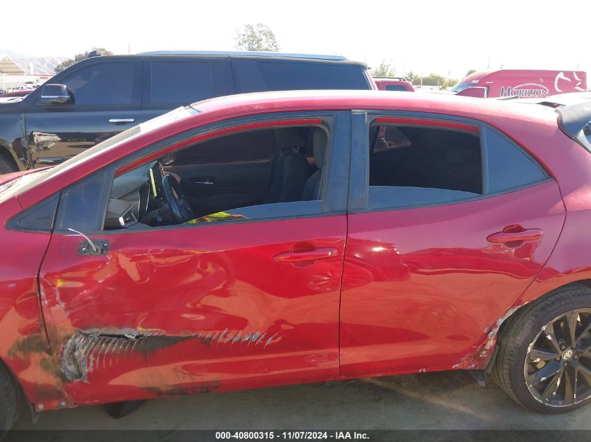 VIN JTND4MBE8M3108162 2021 TOYOTA COROLLA SE