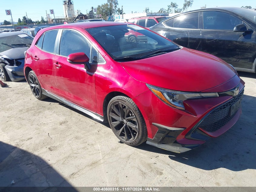 VIN JTND4MBE8M3108162 2021 TOYOTA COROLLA SE
