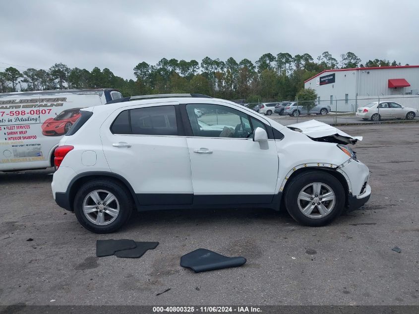 2019 Chevrolet Trax Lt VIN: KL7CJLSBXKB892837 Lot: 40800325