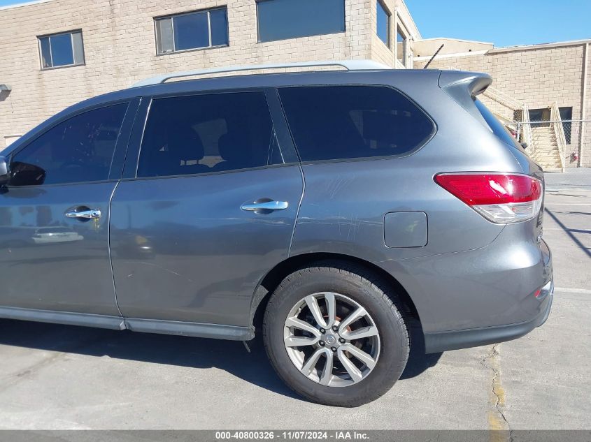 2016 Nissan Pathfinder Platinum/S/Sl/Sv VIN: 5N1AR2MM0GC619611 Lot: 40800326