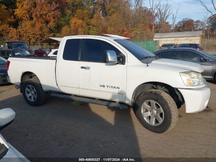 2006 Nissan Titan Le VIN: 1N6BA06B76N536371 Lot: 40800327