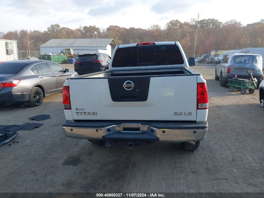 2006 Nissan Titan Le VIN: 1N6BA06B76N536371 Lot: 40800327