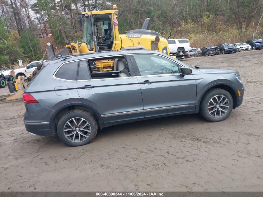 2018 Volkswagen Tiguan 2.0T Se/Sel VIN: 3VV2B7AX2JM221946 Lot: 40800344