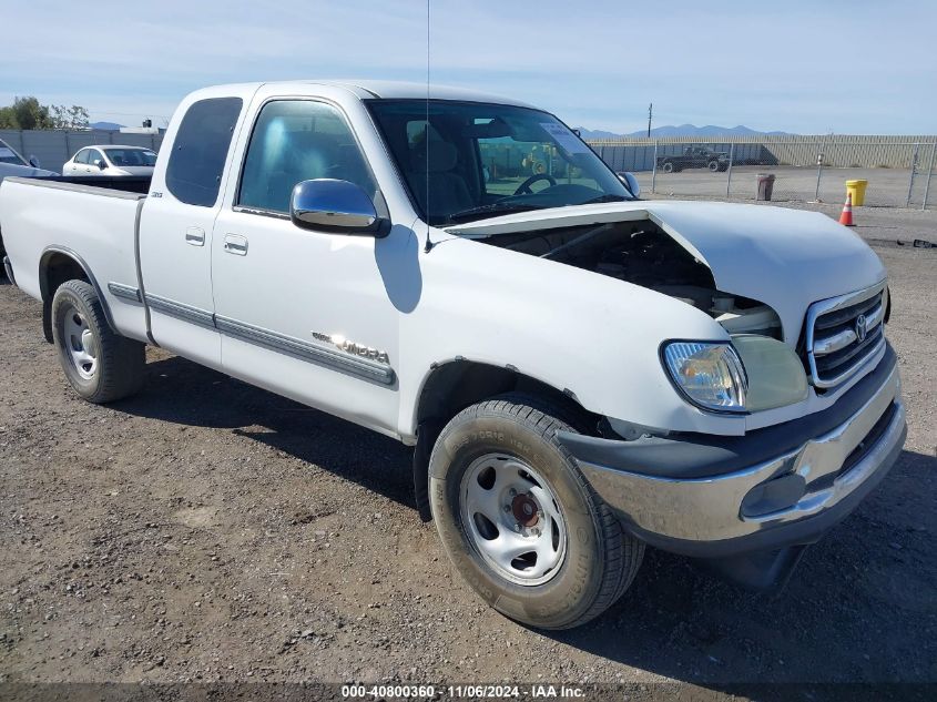 2002 Toyota Tundra Sr5 VIN: 5TBRN34102S299611 Lot: 40800360