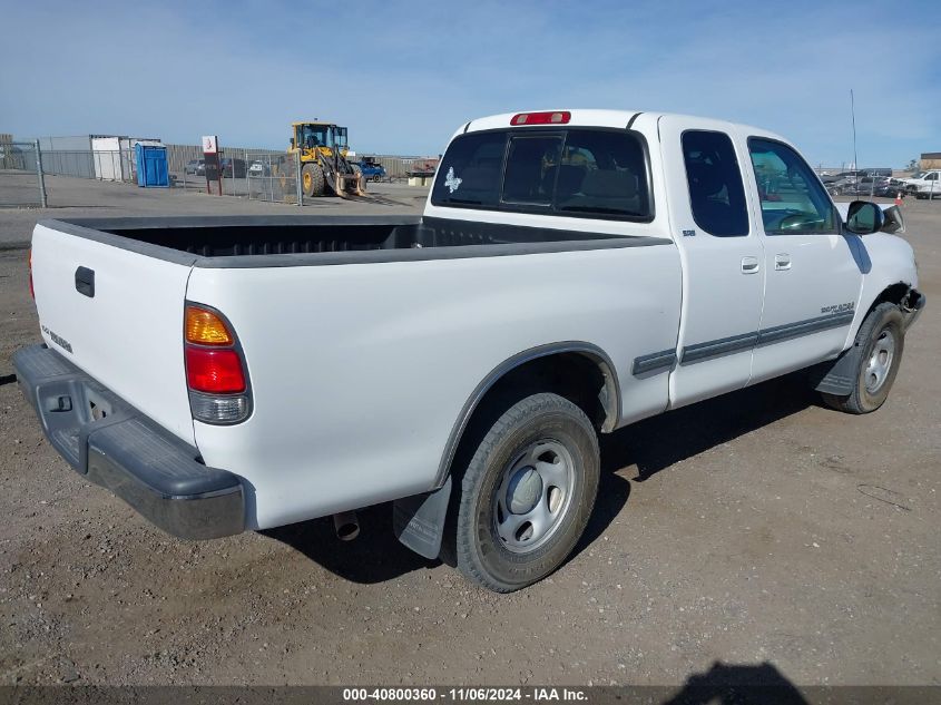 2002 Toyota Tundra Sr5 VIN: 5TBRN34102S299611 Lot: 40800360