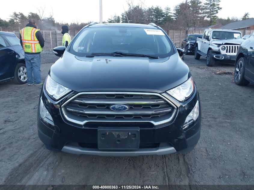 2019 Ford Ecosport Titanium VIN: MAJ6S3KL3KC256797 Lot: 40800363