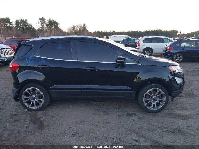 2019 Ford Ecosport Titanium VIN: MAJ6S3KL3KC256797 Lot: 40800363