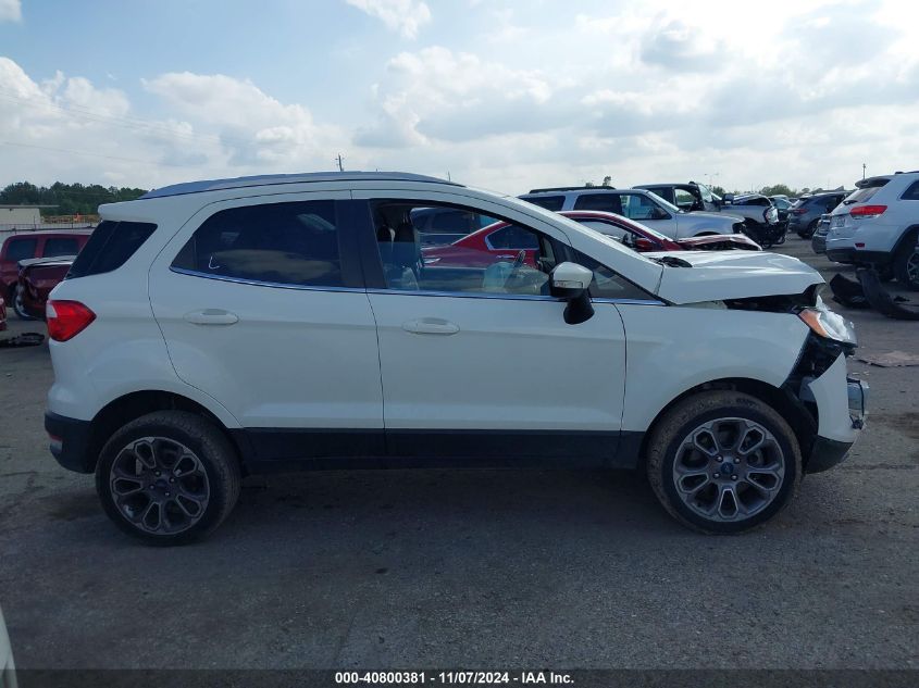 2021 Ford Ecosport Titanium VIN: MAJ6S3KL2MC425419 Lot: 40800381