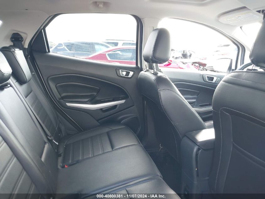 2021 Ford Ecosport Titanium VIN: MAJ6S3KL2MC425419 Lot: 40800381