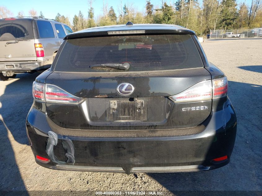 2012 Lexus Ct 200H Premium VIN: JTHKD5BH7C2053251 Lot: 40800383