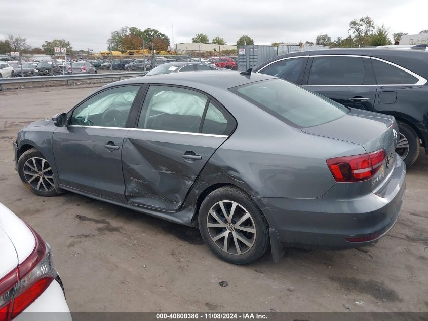 2017 Volkswagen Jetta 1.4T Se VIN: 3VWDB7AJ4HM286727 Lot: 40800386