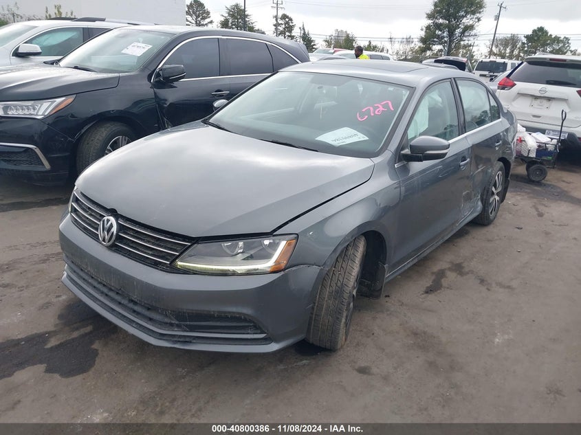 VIN 3VWDB7AJ4HM286727 2017 VOLKSWAGEN JETTA 1.4T SE