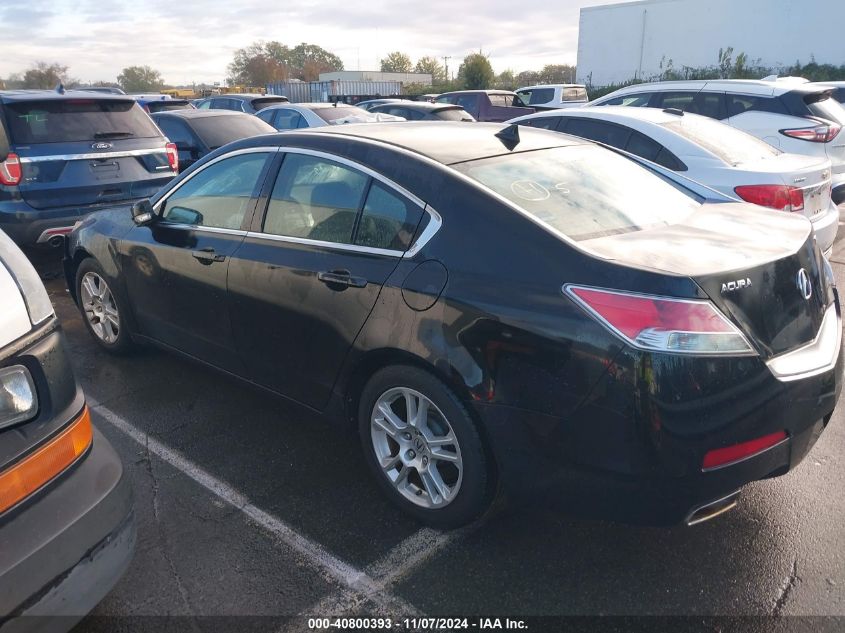 2010 Acura Tl 3.5 VIN: 19UUA8F23AA007107 Lot: 40800393